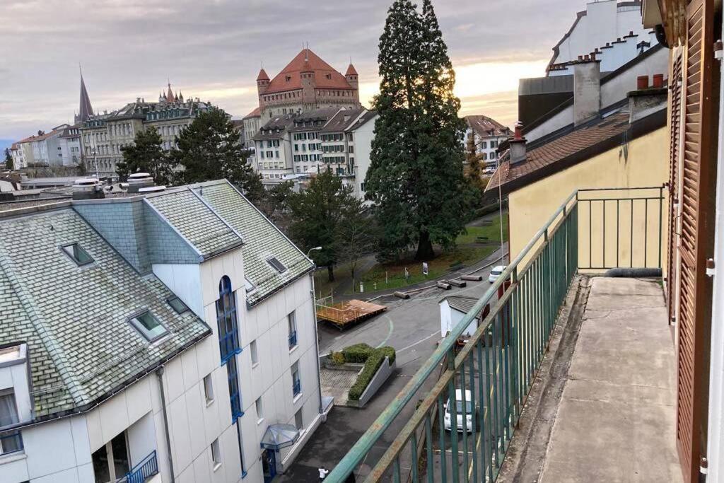 Joli 2 Pieces Dernier Etage, Lausanne Centre Exterior foto